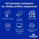 GS Dormian melatonín 30 kapsúl – Obrázok 3