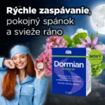 GS Dormian melatonín 30 kapsúl – Obrázok 2