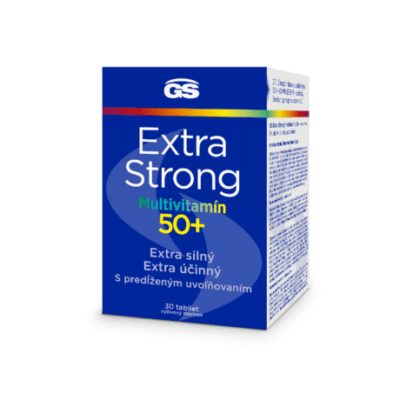 GS Extra Strong Multivitamín 50+ 30 tabliet