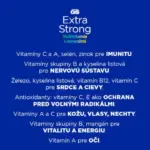 GS Extra Strong Multivitamin s minerálmi príchuť pomaranč, 25 šumivých tabliet – Obrázok 3