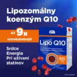 GS Koenzým Lipo Q10 60 mg 60 kapsúl – Obrázok 2