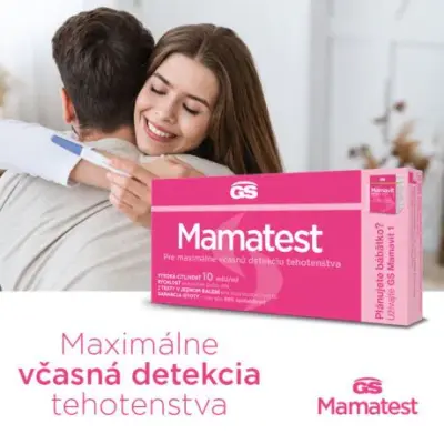 GS Mamatest tehotenský test 2 ks – Obrázok 2