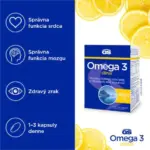 GS Omega 3 Citrus 150 kapsúl – Obrázok 2