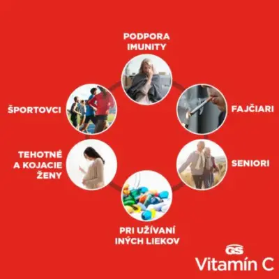 GS Vitamín C 1000 mg so šípkami 120 tabliet – Obrázok 4