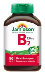 JAMIESON VITAMÍN B2 RIBOFLAVÍN 100 mg 100 tabliet