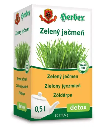 HERBEX Zelený jačmeň bylinný čaj 20 x 2,5 g