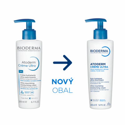 BIODERMA Atoderm Krém Ultra, neparfumovaný 200 ml – Obrázok 2