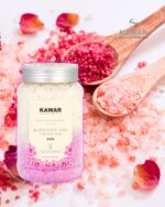 KAWAR Kúpeľová soľ z Mŕtveho mora RUŽA 500 g – Obrázok 2