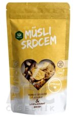 topnatur Müsli srdcom Čoko Trio & Banán spekané 1x250 g – Obrázok 2