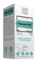 nesVITAMINS Magnesium 165 mg + B6 1 mg cps 1x60 ks – Obrázok 2