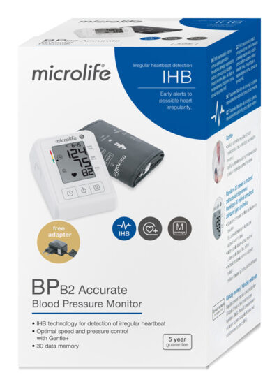 MICROLIFE BP B2 ACCURATE Tlakomer na rameno s adaptérom – Obrázok 5