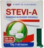 Dobré z SK STEVIA tbl (sladidlo na báze isomaltu a glykozidov steviolu) 120+40 zadarmo (160 ks) – Obrázok 2