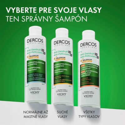 VICHY DERCOS Šampón a kondicionér 2v1 proti lupinám 200 ml – Obrázok 10
