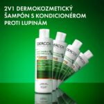 VICHY DERCOS Šampón a kondicionér 2v1 proti lupinám 200 ml – Obrázok 8