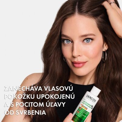 VICHY DERCOS Šampón a kondicionér 2v1 proti lupinám 200 ml – Obrázok 5