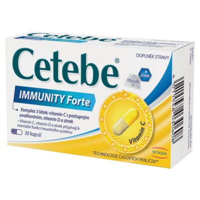 Cetebe Immunity Forte 30 kapsúl – Obrázok 3