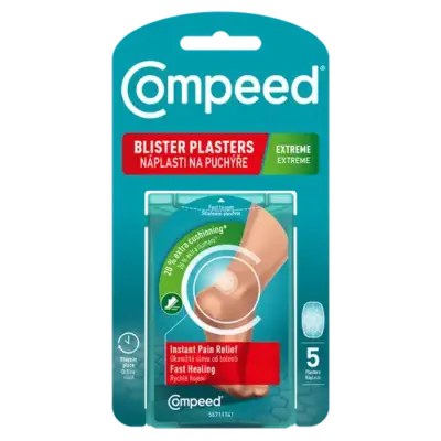 Compeed Náplasť na pľuzgiere EXTREME stredná 5 ks