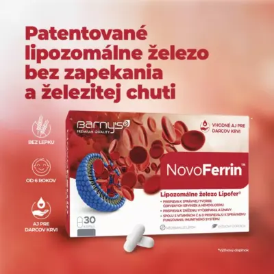 Barny′s® NovoFerrin 30 kapsúl – Obrázok 3