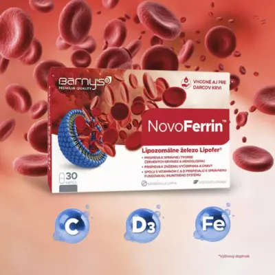 Barny′s® NovoFerrin 30 kapsúl – Obrázok 2