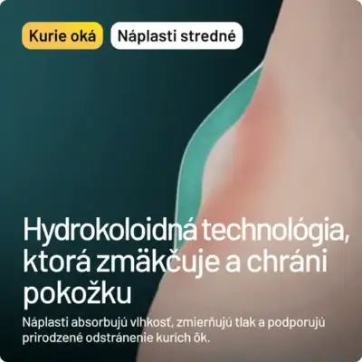 Compeed Náplasť na kurie oká, stredná 10 ks – Obrázok 4