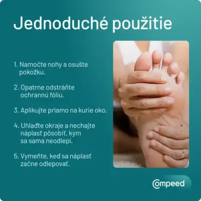 Compeed Náplasť na kurie oká, stredná 10 ks – Obrázok 5