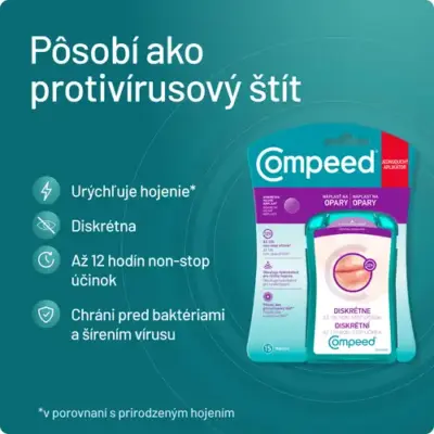 Compeed Náplasť na opary 15 ks – Obrázok 2