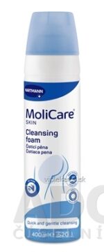 MoliCare SKIN Čistiaca pena (modrá rada) 1x400 ml – Obrázok 2