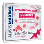 ALAVIS MAXIMA HYALURONIC ACID GUMMIES žuvacie tablety 2x60 ks