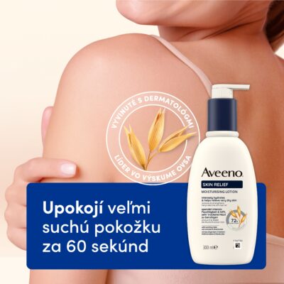 Aveeno SKIN RELIEF Hydratačné telové mlieko 300 ml – Obrázok 2