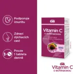 GS Vitamín C 500 mg s echinaceou 100 tabliet – Obrázok 2