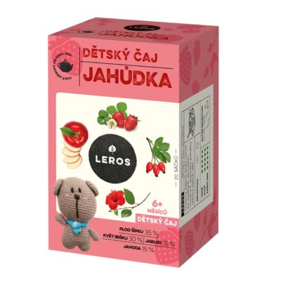 LEROS Detský čaj JAHÔDKA 20 x 2 g