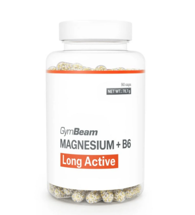 Magnézium + B6 Long Active - GymBeam