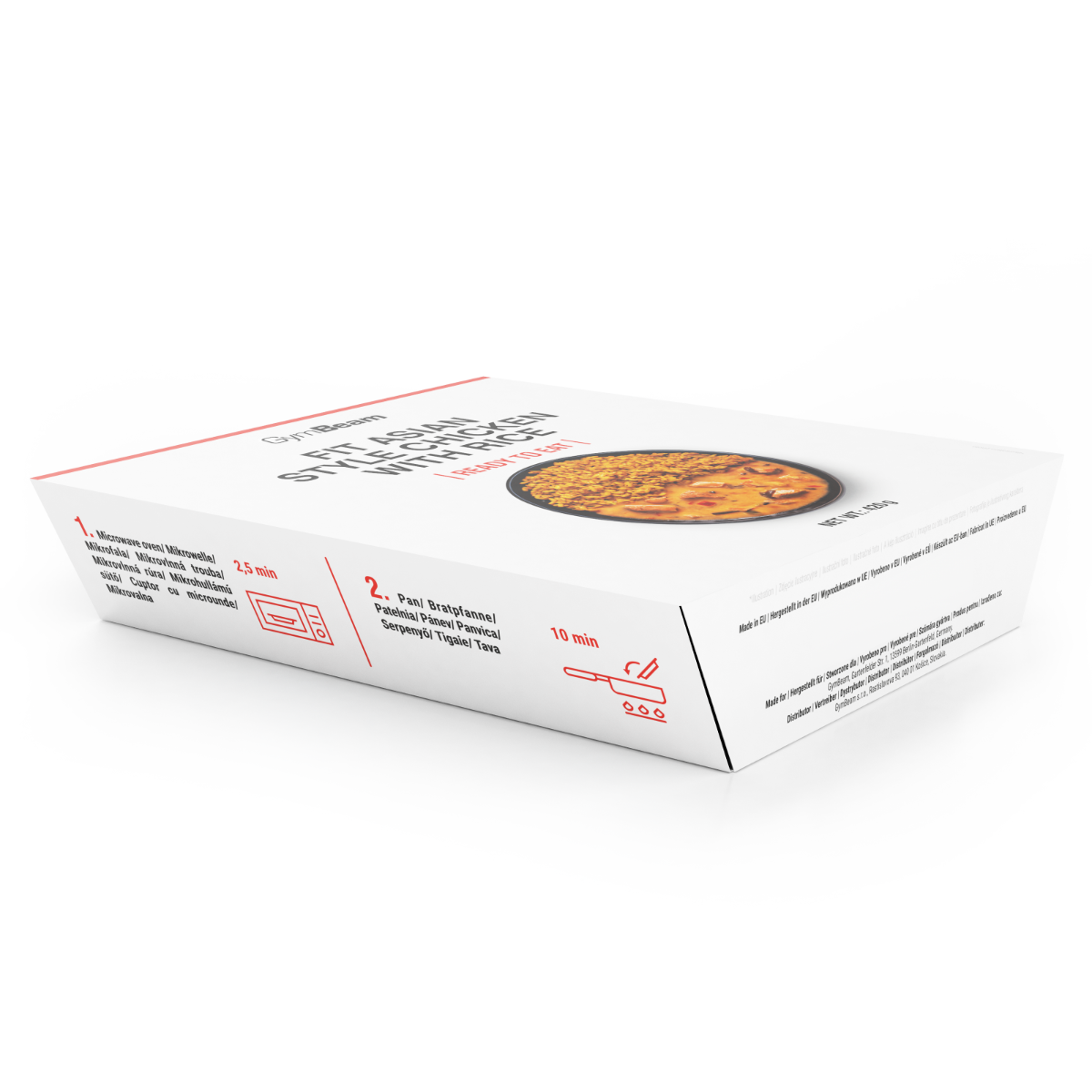 FIT Kuracie s ryžou na ázijský spôsob Ready to eat - GymBeam – Obrázok 2