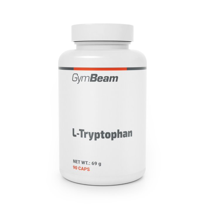 l-tryptophan_90_caps_gymbeam_1_ L-Tryptofán - GymBeam – Obrázok 1