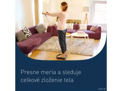 OMRON BF-511 digitálna váha s telesnou analýzou, tyrkysová – Obrázok 6