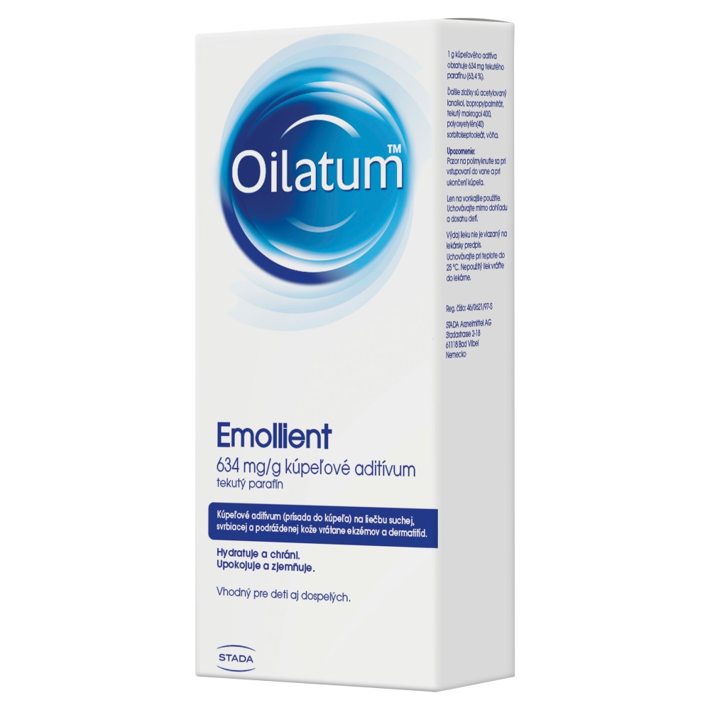 Oilatum Emollient 500 ml – Obrázok 3