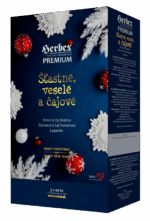 HERBEX Premium Štastné, veselé a čajové, darčekové balenie čajov 3x20 ks