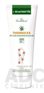 Cannaderm THERMOLKA hrejivé konopné mazanie 1x250 ml