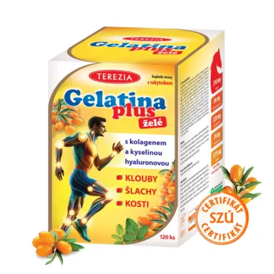 TEREZIA Gelatina Plus želé 120 ks