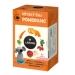 LEROS DETSKÝ ČAJ POMARANČ nálevové vrecká (od 6+ mesiacov) 20 x 2 g