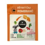 LEROS DETSKÝ ČAJ POMARANČ nálevové vrecká (od 6+ mesiacov) 20 x 2 g – Obrázok 2