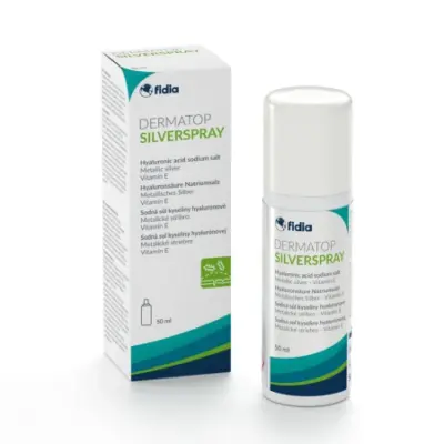 DERMATOP SILVERSPRAY sprej na rany 50 ml