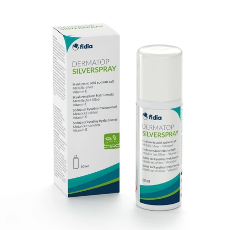 2_209840 DERMATOP SILVERSPRAY sprej na rany 50 ml – Obrázok 1
