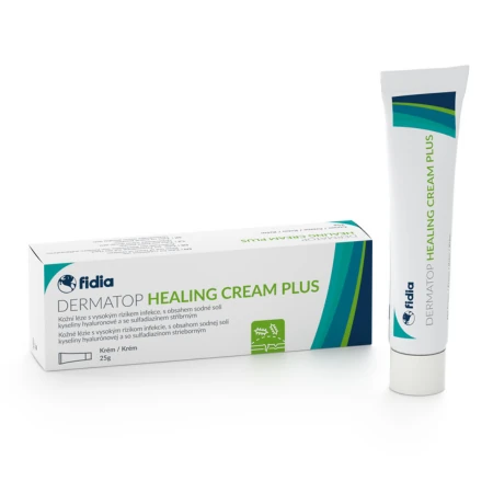 2_209842 DERMATOP HEALING CREAM PLUS krém na rany 25 g – Obrázok 1
