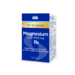 GS Magnesium citrát 1340 mg + B6 100 tabliet