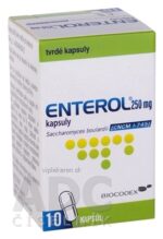 Enterol 250 mg kapsuly cps dur (fľ. skl.) 1x10 ks – Obrázok 3