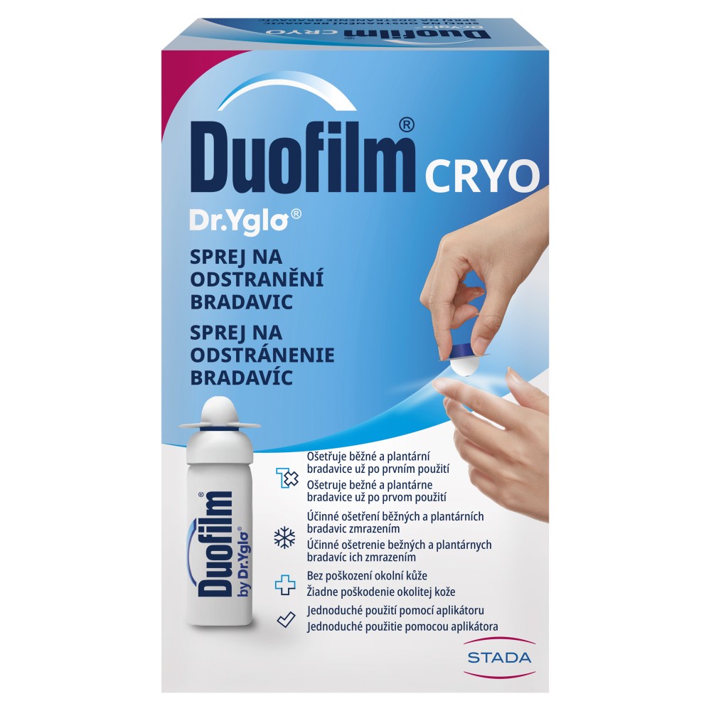 Duofilm CRYO Dr.Yglo sprej na odstránenie bradavíc 50 ml – Obrázok 1