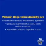 GS Vitamín D3 2000 IU 90 kapsúl – Obrázok 4