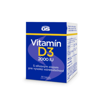 GS Vitamín D3 2000 IU 90 kapsúl