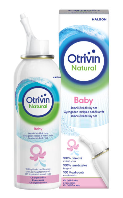 Otrivin Natural Baby nosový sprej s obsahom morskej vody 100 ml
